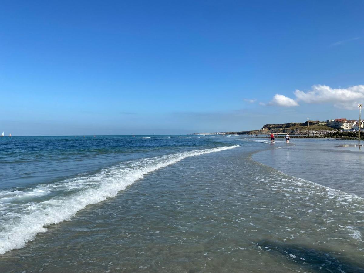 La Mer En Vue, Destination Naturelle Pour 2, Avec Wifi Et Parking Wimereux Exterior photo