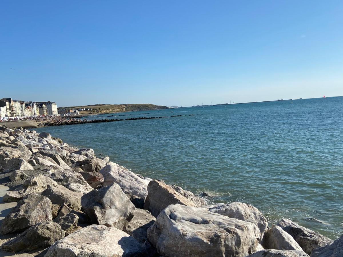 La Mer En Vue, Destination Naturelle Pour 2, Avec Wifi Et Parking Wimereux Exterior photo